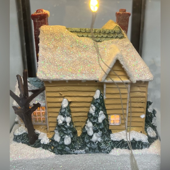 Bradford Exchange “Joy” Holiday Light up Detailed Holiday Lantern - Picture 5 of 13